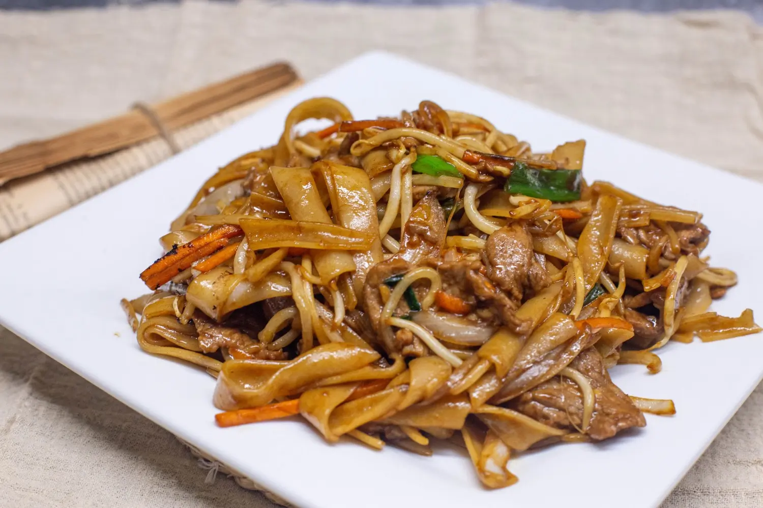 Beef Chow Fun at Happy Valley Wok, a Asian Restaurant in Happy Valley