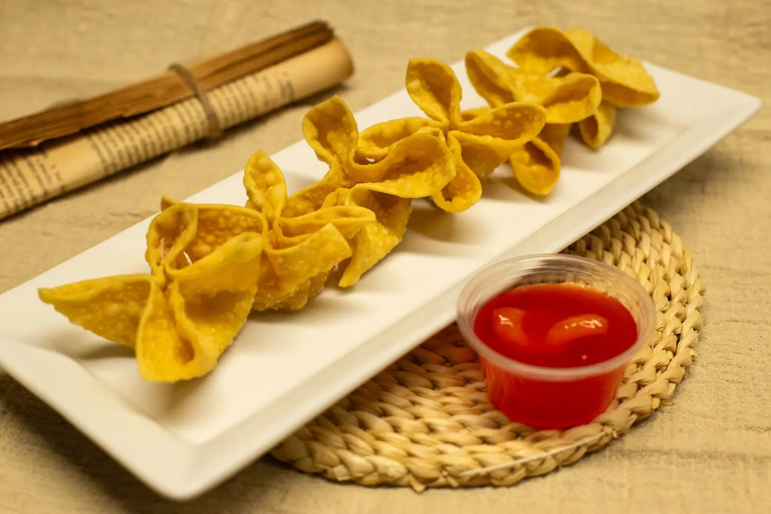 Crab meat and cheese at Happy Valley Wok, a Asian Restaurant in Happy Valley